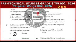 Celebrity PRE-TECH STUDIES GRADE 8 TARGETER WINGS 002,2026 Wealth