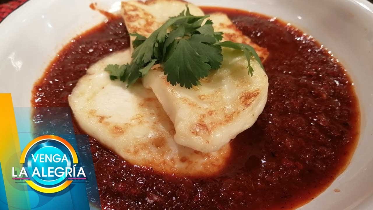 RECETA: Queso panela asado en salsa tatemada. | Venga La Alegría - YouTube