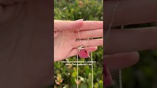Etsy shop link in bio🩷 #raspberry #jewelry #aesthetic #summerfashion