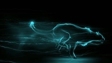 Run Panther Intro Template Blue Color | No Copyright | run panther intro template download [ Light ]