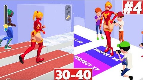 Shoe Race Gameplay Walkthrough Part #4 Level 30-40 iOS Android All Item