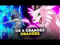 OS 4 GRANDES DRAGÕES DE DIGIMON