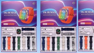 Tk-58 Max Smart Watch 10 In 1 Ten Plus One Wireless Charging