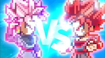 #Villainscollab Goku Black Vs Goku Evil (Sprite Animation)