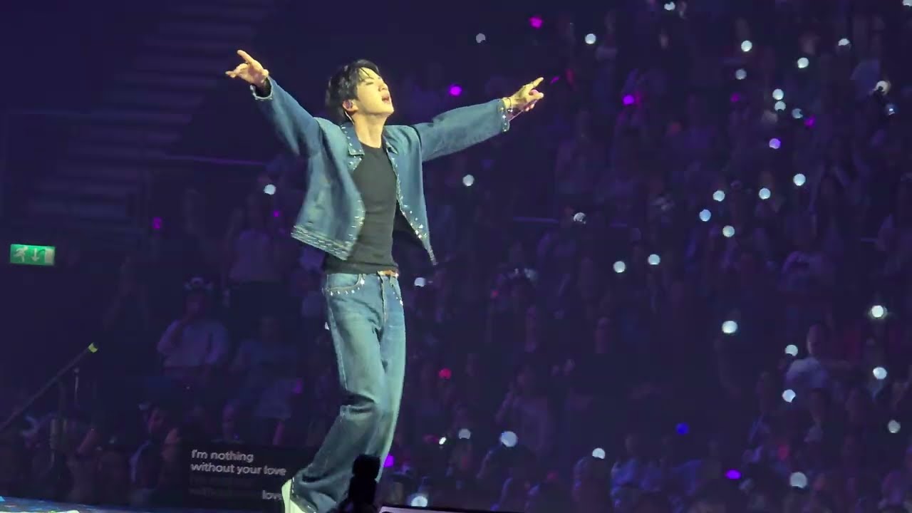 Jin - Nothing Without Your Love (RUNSEOKJIN_EP.TOUR at O2 Arena London 05/08/2025)