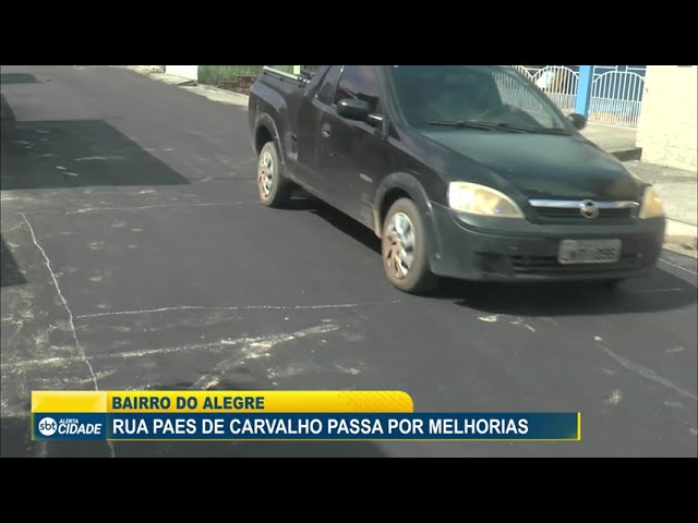 RUA PAES DE CARVALHO PASSA POR MELHORIAS