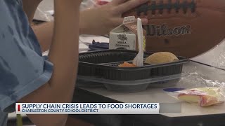 Supply chain shortages affecting school lunch products