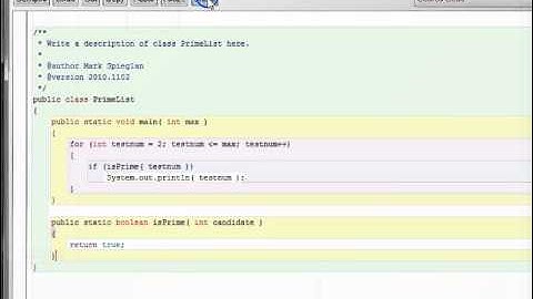 Simple Example of Stepwise Development