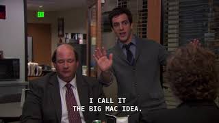 Kevin's Big Mac Idea 💡 -- The Office S08 EP08