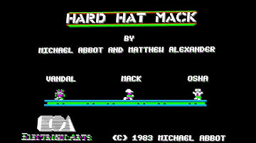 Hard Hat Mack for the Apple II on the Octalyzer