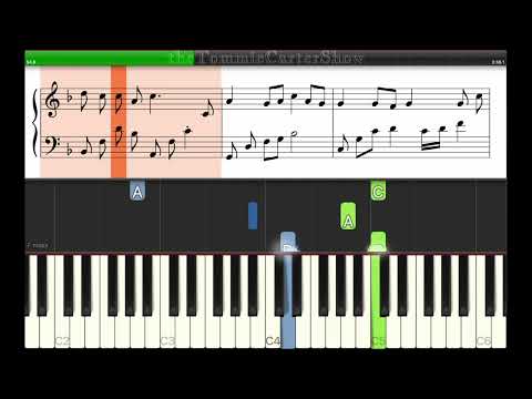 Chrysanthemum Terrace | Piano Practice Songbook | [Synthesia+Sheet Music] Intermediate | 周杰倫