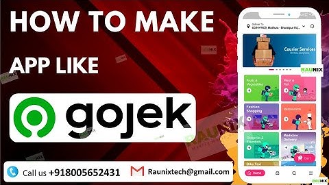 How To Make App Like Gojek Clone 2023 | App Gojek Clone in 2023 | How Gojek Clone Works | raunix