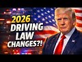 New USA Driving Rule 2026 - Take Effect In February 2026 || Seniors 65+ Alert