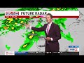 FIRST ALERT WEATHER DAYS tonight and Thursday morning for thunderstorms