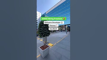 Zoho Recruitment 2024 | Latest Job Vacancy 2024 |  Job Vacancy 2023 | Zoho Biggest Off campus Drive