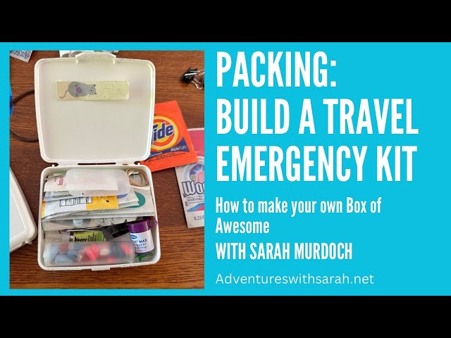 What to Include in Your Travel First Aid Kit List  Travel essentials kit,  Packing tips for travel, Travel essentials