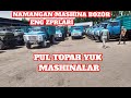 Namangan mashina bozor Pul Topar ZIL 130 GAZ 53 ZIL 131 URAL  GAZ 52  ENG ZOʻRLARI