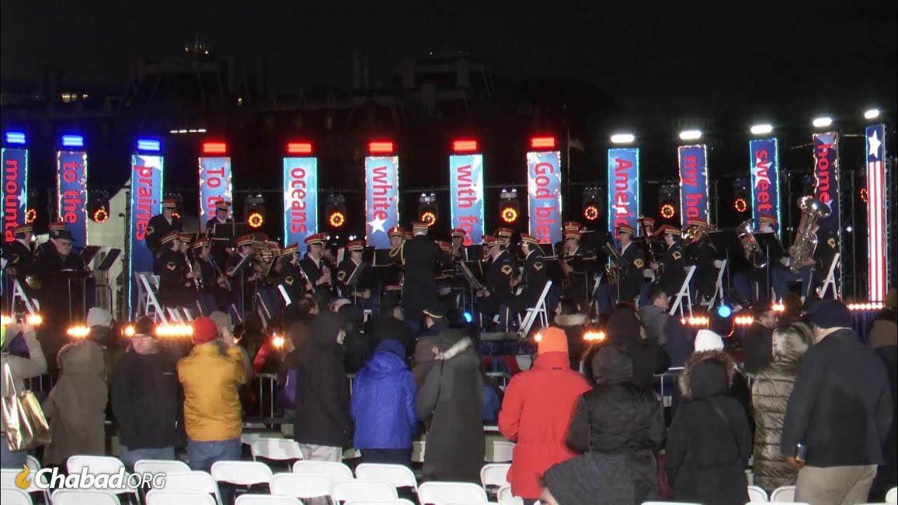 National Menorah Lighting Washington D.C., USA YouTube