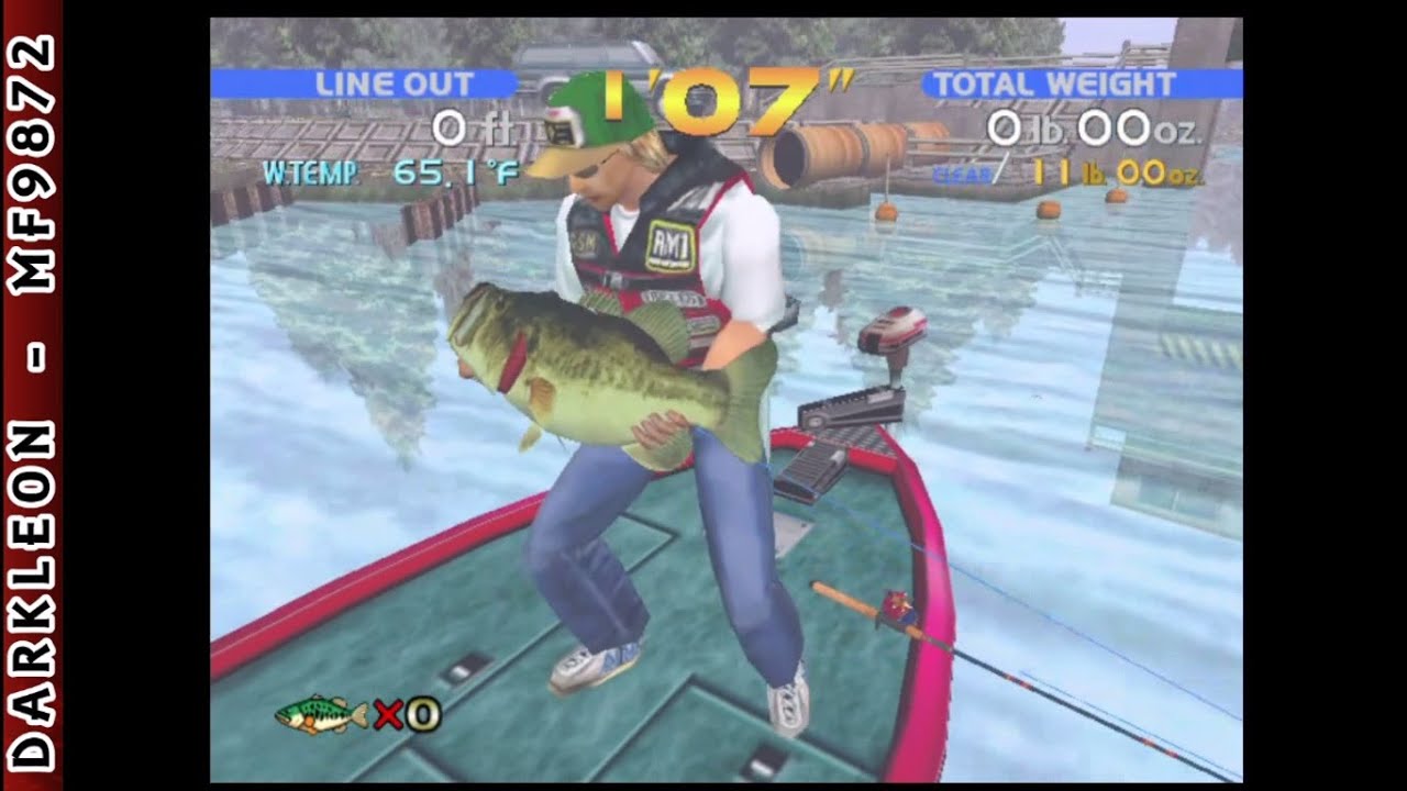 Set Sega Dreamcast Avec Get Bass & Fishing Controller – NTSC-J (1999) Testé