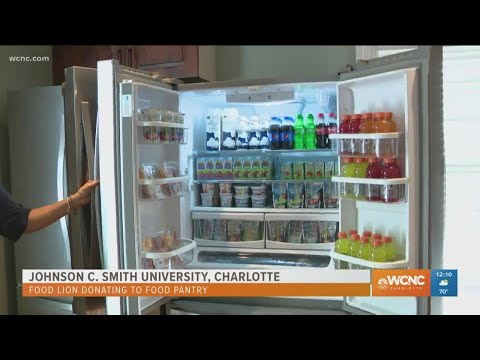 Food Lion makes 20,000 donation to Johnson C Smith University food bank