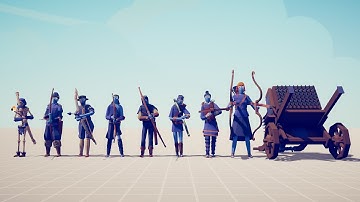 ABSOLUTELY ALL ARCHERS vs 10x EVERY UNIT - Totally Accurate Battle Simulator TABS