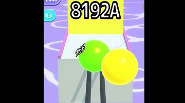 Ball Run 2048 - All Levels Gameplay Android, iOS ( Levels 184