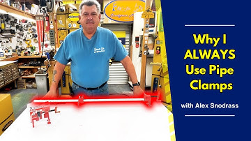 Here’s Why Pipe Clamps Are My Go-To for Woodworking!