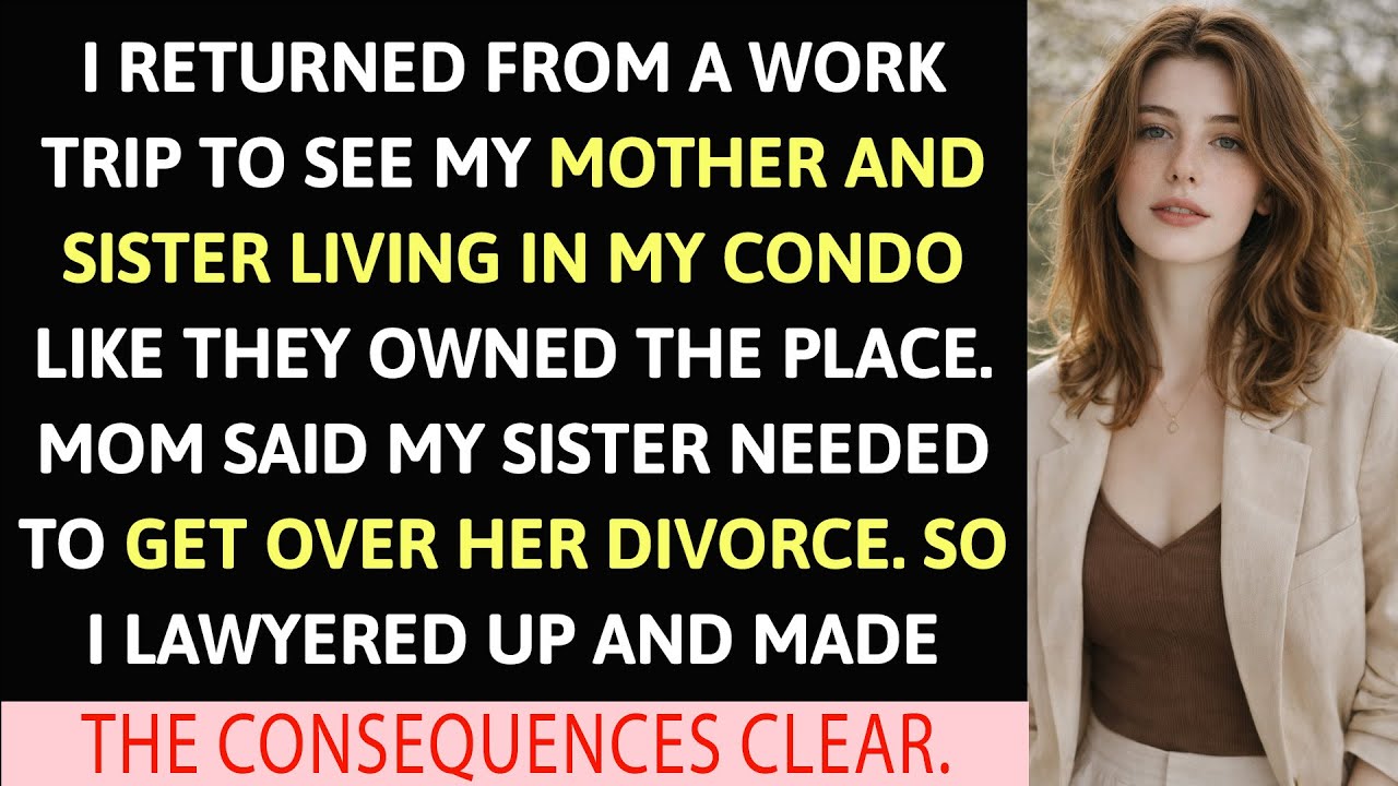 I Returned From Work To See My Mother And Sister Living In My Condo…