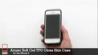 Amzer Soft Gel TPU Gloss Skin Case for iPhone 5 screenshot 1