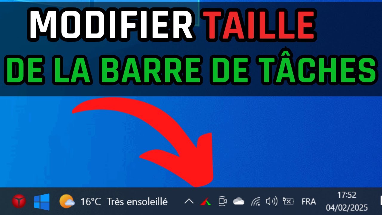 comment changer la taille des monstres avec des... Comment Modifier La Taille De La Barre Des Tâches Windows 10 ? - YouTube