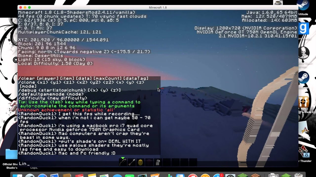 minecraft shaders mac minecraft shaders mac