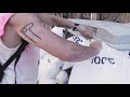 Bolsas de basura TRASHformandolas en basura – graffiti video, trash art, Francisco de Pájaro