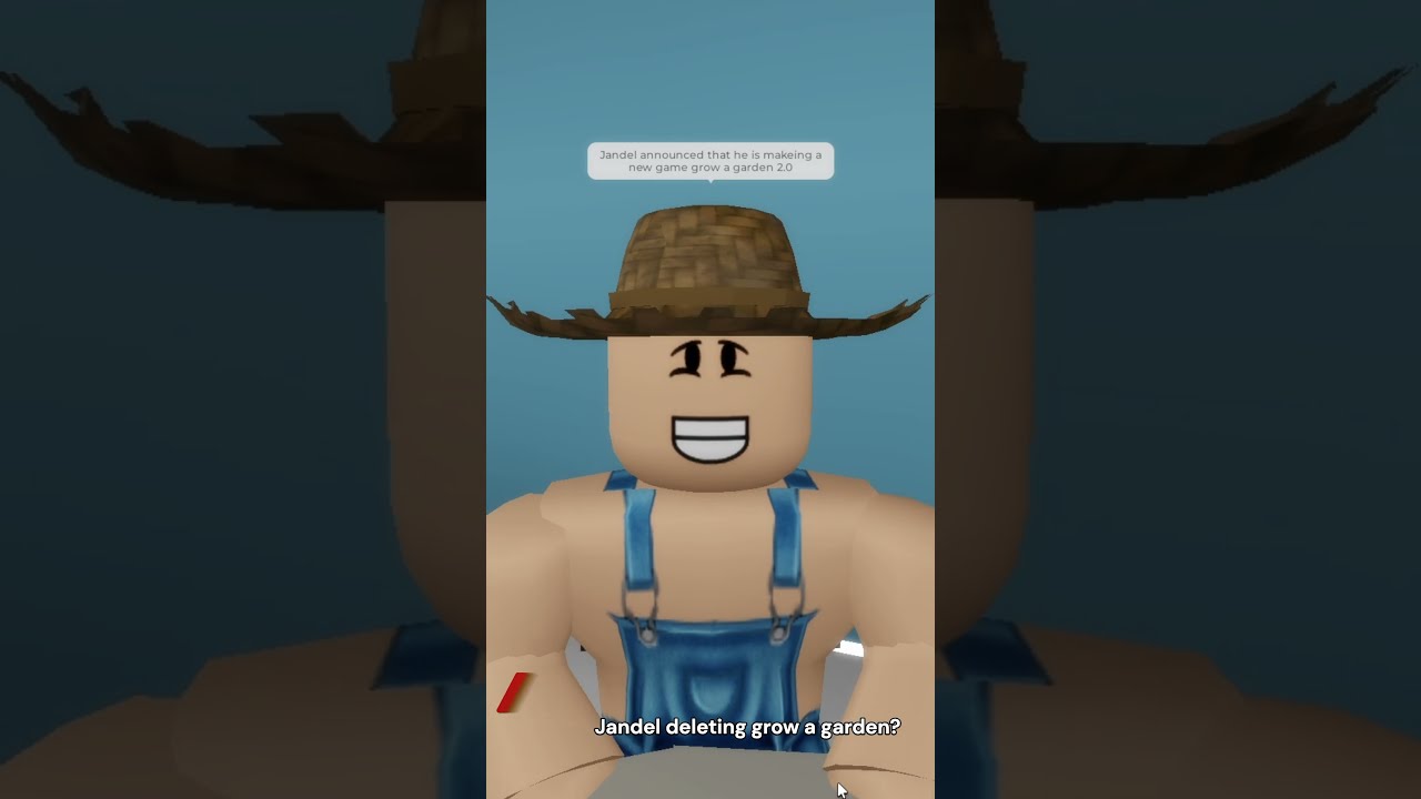 JANDEL IS DELETING GROW A GARDEN Not Fr Roblox Growagarden