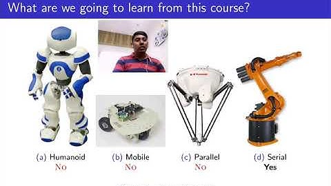 Robotic Manipulators: Lecture 0 (Course introduction)