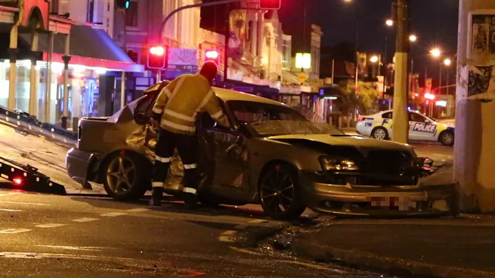 CAR VS CAR king Edward street  Wilkie road Dunedin