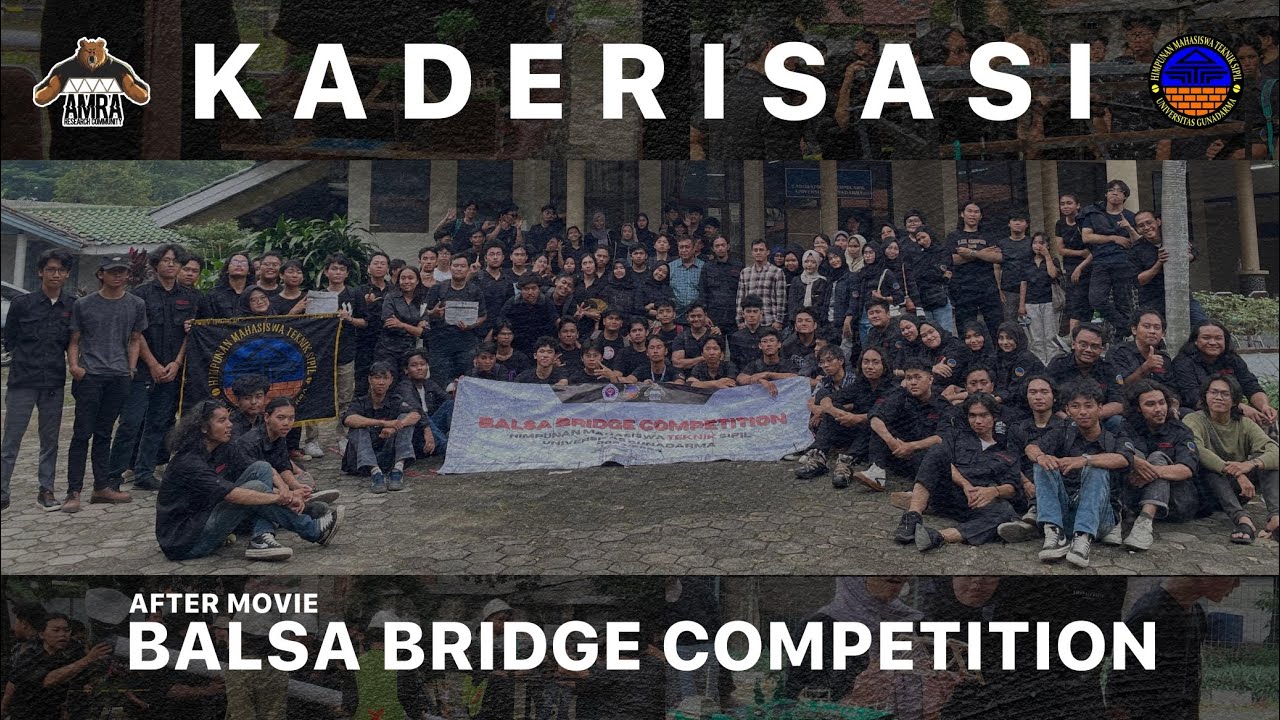 BALSA BRIDGE COMPETITION HMTS GUNADARMA - YouTube