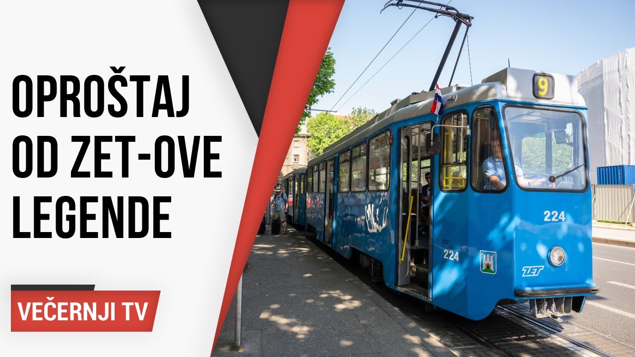 Oproštaj od ZET-ove legende: Tramvaj u kojem su putovale generacije zauvijek se povlači iz prometa