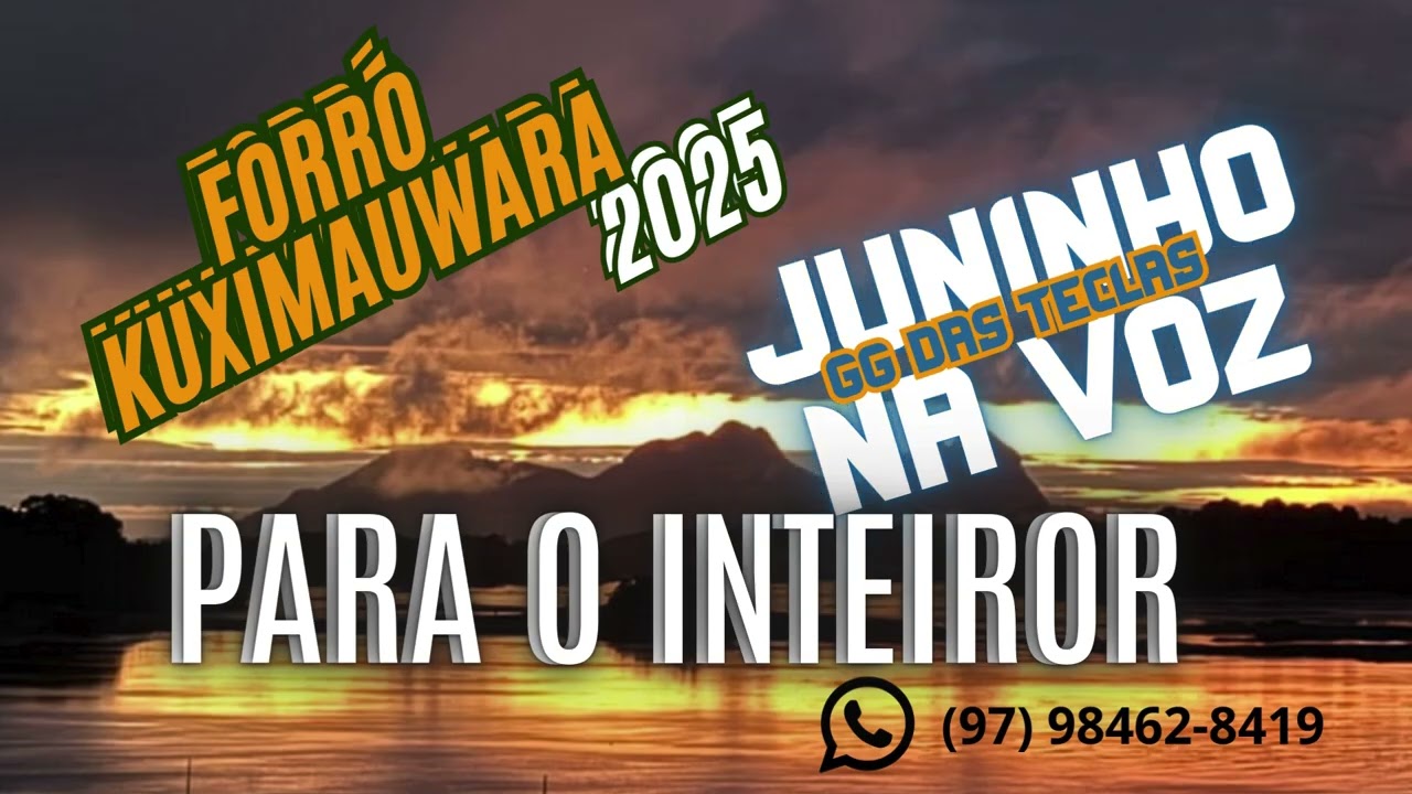 Forró Kuximawara 2025 | Beiradão das Antigas com Juninho – GG das Teclas