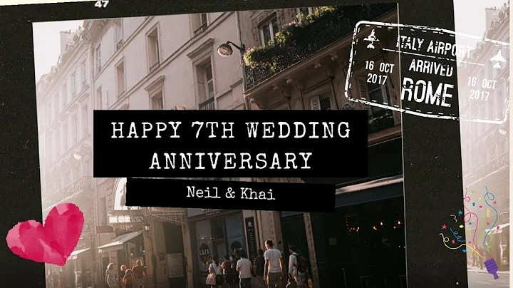 Special Day Celebration - 7th Wedding Anniversary