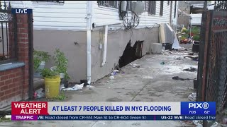 At least 7 killed in NYC flooding as Ida sweeps through