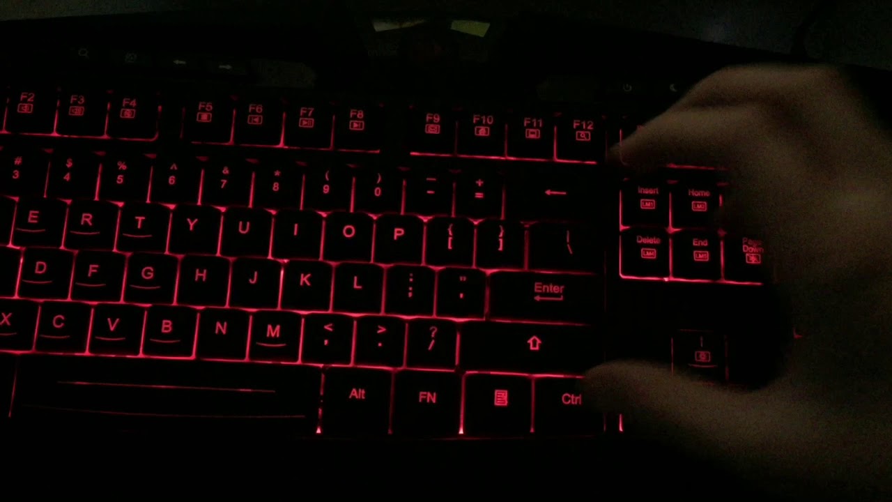 How to Change Color on Redragon Keyboard  