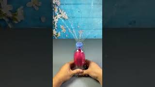 Làm đồ chơi đài phun nước- water bottle fountain #shorts
