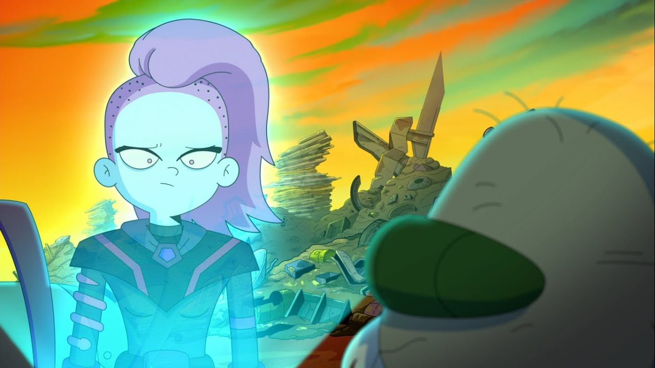 Ash Contacts Clarence | Final Space (S3E9)