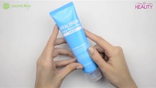 Увлажняющий крем с эффектом пилинга Secret Key Hyaluron Aqua Micro-Peel Cream - Видео от KEAUTY