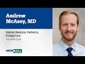 Dr. Andrew McAsey, internal medicine, pediatrics