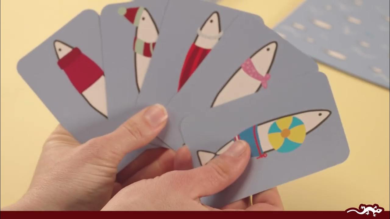 DJ05161 Card game Sardines by Djeco Game rules YouTube