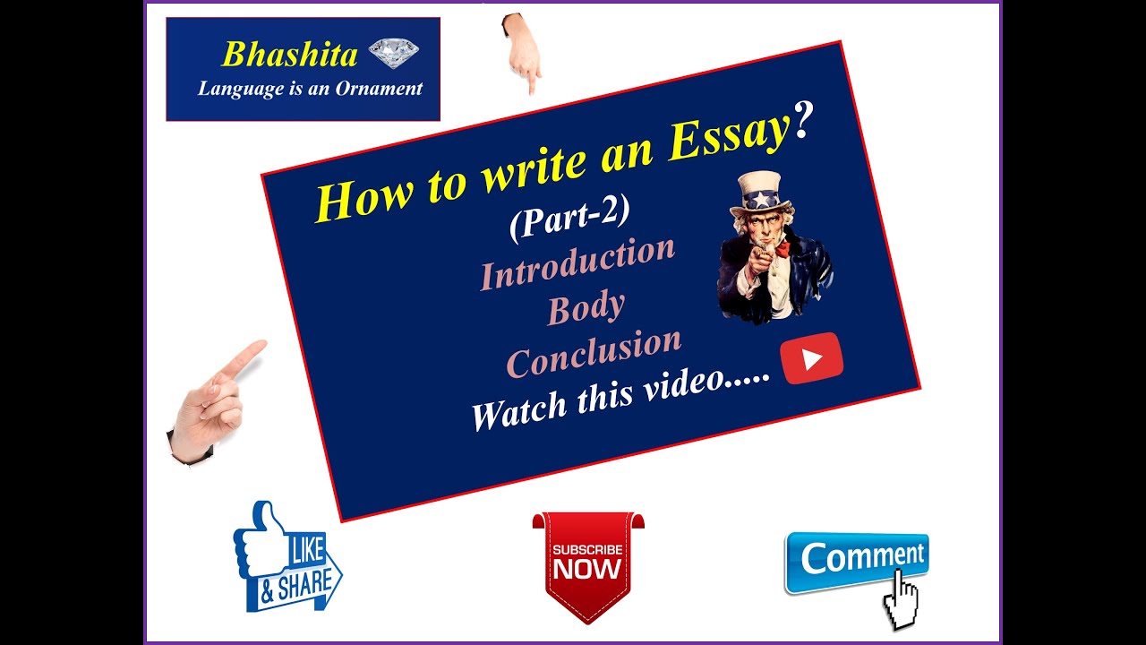 how to write essay introduction body and conclusion