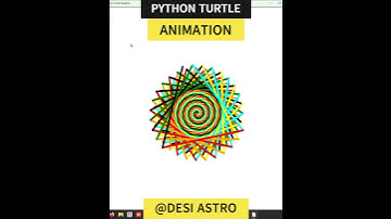 PYTHON ANIMATION TURTLE| #python #science #coding #science #shorts #viral #viralvideo #viralshort