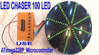 How to make 100 led chaser !!! Useing  Arduino