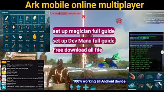 How to Download & Set Up Magician + Dev Menu for ARK Mobile (2026) | Ark mobile multiplayer  screenshot 2